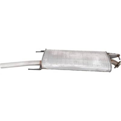 Rareelectrical - New Stainless Steel Muffler Compatible With Toyota Rav4 Base 4 Cyl 2.4L Rav4 Base 4 Cyl 2.5L Rav4 - Image 4