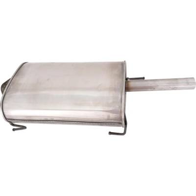 Rareelectrical - New Aluminized Muffler Compatible With Nissan Sentra Gxe 4 Cyl 1.8L Sentra Ca 4 Cyl 1.8L Sentra S 4 - Image 6