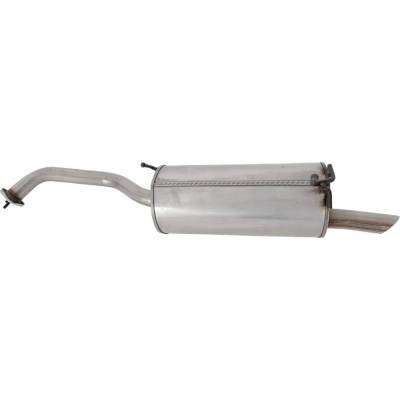 Rareelectrical - New Stainless Steel Muffler Compatible With Nissan Sentra S 4 Cyl 2.0L Sentra Base 4 Cyl 2.0L Sentra - Image 2