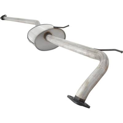 Rareelectrical - New Aluminized Muffler Compatible With Honda Accord Value Package 4 Cyl 2.3L Accord Dx 4 Cyl 2.3L - Image 3