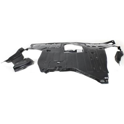 Rareelectrical - Front Engine Splash Shield Compatible With Acura Tsx Base 4 Cyl 2.4L 2004 Ac1228101 74111Seae02 - Image 4