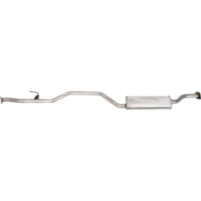 Rareelectrical - Aluminized Muffler Compatible With Nissan Murano Se 6 Cyl 3.5L Murano S 6 Cyl 3.5L Murano Sl 6 Cyl - Image 4