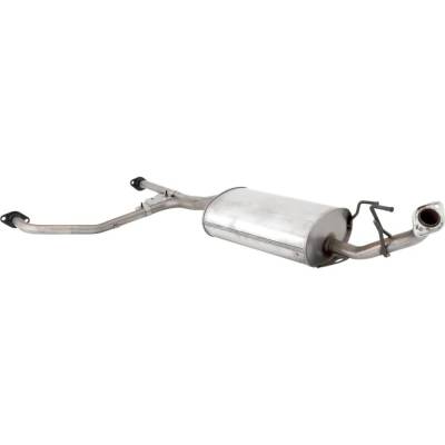 Rareelectrical - New Aluminized Muffler Compatible With Infiniti Nissan Pathfinder Xe 6 Cyl 3.5L Qx4 Base 6 Cyl 3.5L - Image 3