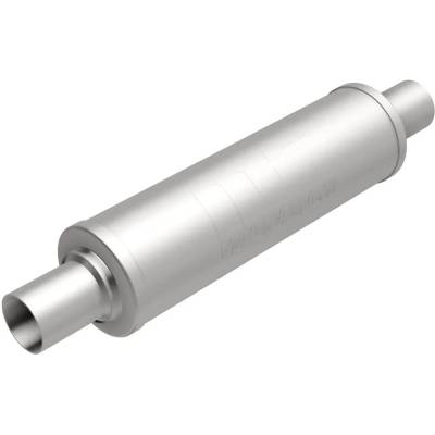 Rareelectrical - New Round Muffler M6610414 - Image 2