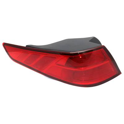 Rareelectrical - New Left Tail Light Compatible With Kia Optima 2014 2015 By Part Numbers Ki2804114 92401 4C500 - Image 1