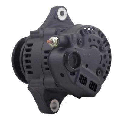 Rareelectrical - New Chevy Mini Alternator Compatible With Denso Street Rod Race 93Mm Black 60Amp 1 Wire 8162 - Image 4