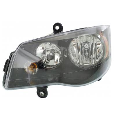 Rareelectrical - New Left Halogen Headlights Compatible With Dodge Grand Caravan Se Plus Mini Passenger Van 4 Door - Image 3