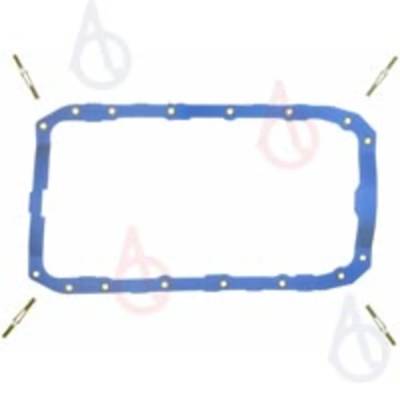 Rareelectrical - New Rubber Oil Pan Gasket Compatible With Ford Mazda Mercury Taurus L 6 Cyl 3.0L Taurus Se 6 Cyl - Image 2