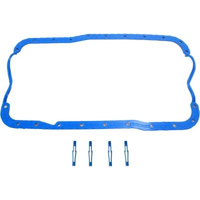 Rareelectrical - New Rubber Oil Pan Gasket Compatible With Ford Lincoln Mercury Ltd Country Squire Lx 8 Cyl 5.0L - Image 4