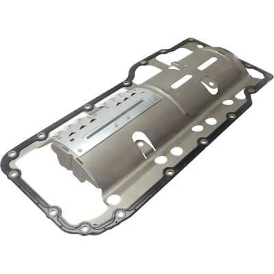 Rareelectrical - New Rubber Oil Pan Gasket Compatible With Mitsubishi Ram 1500 Slt 8 Cyl 4.7L Dakota Laramie 8 Cyl - Image 3