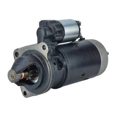 Rareelectrical - New 9 Tooth 12V Starter Fits Hesston Tractor 80-66F 80-66Fdt 1985-1991 11130618 - Image 1