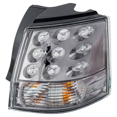 Rareelectrical - New Right Tail Lights Compatible With Mitsubishi Outlander 2.4L 3.0L 2007 2008 2009 2010 2011 2012 - Image 1