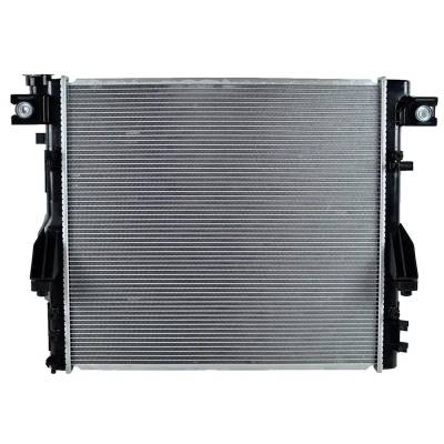 Rareelectrical - New Aluminum Core Radiator Compatible With Jeep Wrangler Unlimited Sahara Altitude 6 Cyl 3.6L - Image 2