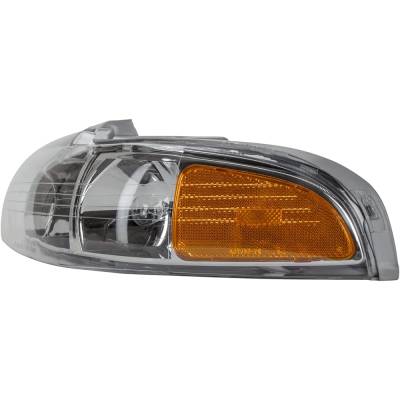 Rareelectrical - New Left Headlights Compatible With Oldsmobile Intrigue Base Gl Gls Gx Sedan 3.5L 3.8L 1998 1999 - Image 3