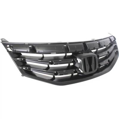 Rareelectrical - New Textured Black Grille Assembly Compatible With Honda Accord Hfp 6 Cyl 3.5L Accord Ex 6 Cyl 3.5L - Image 3