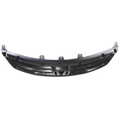 Rareelectrical - New Textured Black Grille Assembly Compatible With Honda Accord Ex-L 6 Cyl 3.5L Accord Ex 6 Cyl 3.5L - Image 4