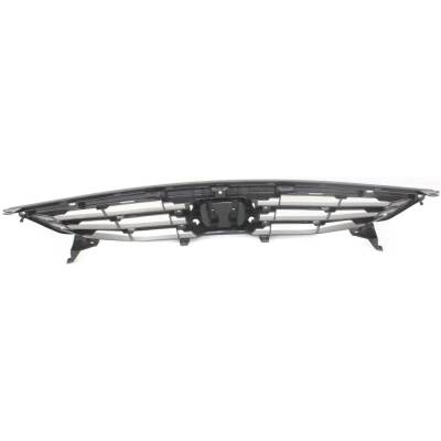 Rareelectrical - New Textured Black Grille Assembly Compatible With Honda Accord Ex-L 6 Cyl 3.5L Accord Ex 6 Cyl 3.5L - Image 5