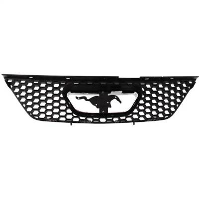 Rareelectrical - New Textured Black Grille Assembly Compatible With Ford Mustang Gt 8 Cyl 4.6L Mustang Svt Cobra 8 - Image 4