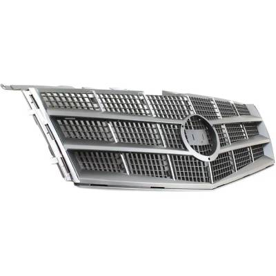 Rareelectrical - New Silver Gray Insert Grille Assembly Compatible With Cadillac Cts Base 6 Cyl 3.6L Cts Base 6 Cyl - Image 3