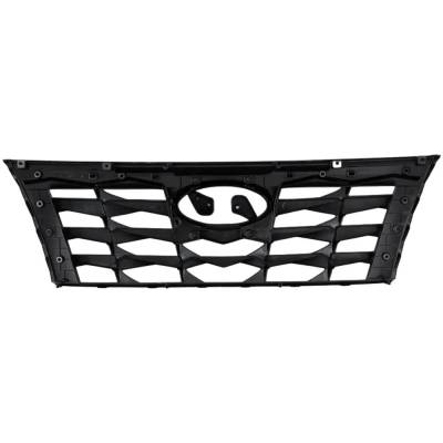 Rareelectrical - New Painted Gray Grille Assembly Compatible With Hyundai Tucson Essential 4 Cyl 2.5L Tucson Sel - Image 4