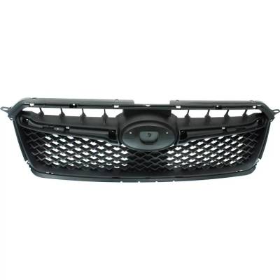 New Textured Black Grille Assembly Compatible With Subaru Impreza Touring 4 Cyl 2.0L Impreza Premium