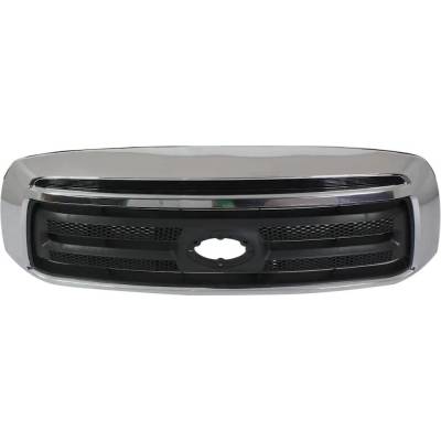 Rareelectrical - New Textured Black Grille Assembly Compatible With Toyota Tundra Base 8 Cyl 5.7L Tundra Base 8 Cyl - Image 4