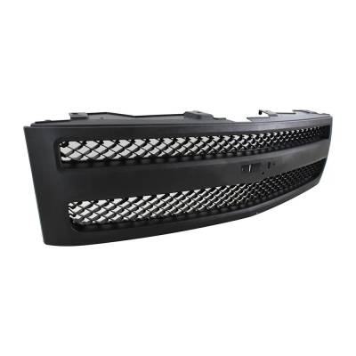 Rareelectrical - New Grille Assembly Compatible With Chevrolet Silverado 1500 Ltz 8 Cyl 6.2L Silverado 1500 Lt 8 Cyl - Image 2