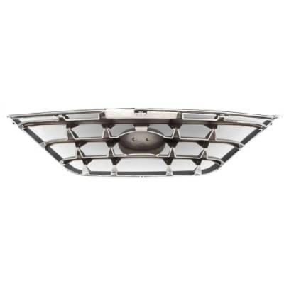 Rareelectrical - New Chrome/Painted Black Grille Assembly Compatible With Hyundai Elantra Gls 4 Cyl 2.0L Elantra - Image 4