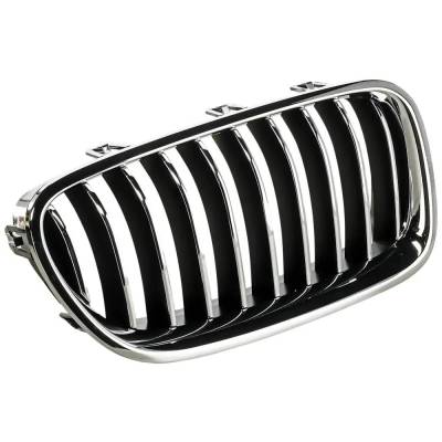 Rareelectrical - New Right Grille Assembly Compatible With Bmw 528I Xdrive Base 4 Cyl 2.0L 550I Base 8 Cyl 4.4L - Image 2