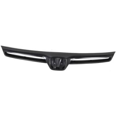 New Painted Black Grille Assembly Compatible With Honda Civic Dx 4 Cyl 1.8L Civic Lx 4 Cyl 1.8L