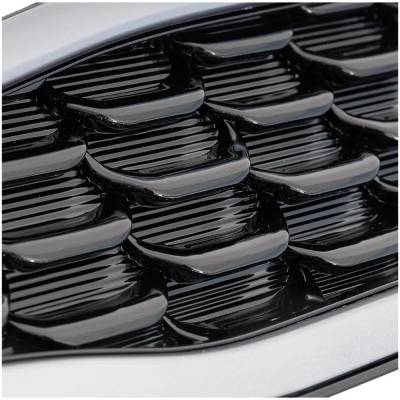 Rareelectrical - New Grille Assembly Compatible With Kia Rio Lx 4 Cyl 1.6L Rio Sx 4 Cyl 1.6L Rio Ex 4 Cyl 1.6L - Image 7