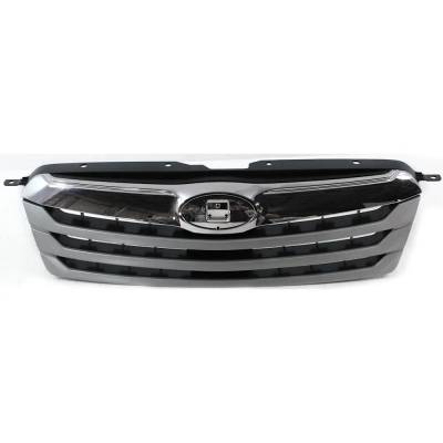New Textured Gray Grille Assembly Compatible With Subaru Outback 3.6R 6 Cyl 3.6L Outback 2.5I
