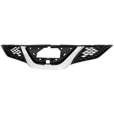 New Grille Assembly Compatible With Nissan Rogue Sport Sl 4 Cyl 2.0L Rogue Sport S 4 Cyl 2.0L Rogue