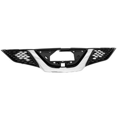 Rareelectrical - New Grille Assembly Compatible With Nissan Rogue Sport Sl 4 Cyl 2.0L Rogue Sport S 4 Cyl 2.0L Rogue - Image 2