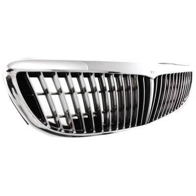 Rareelectrical - New Chrome Shell Grille Assembly Compatible With Infiniti I30 Base 6 Cyl 3.0L I30 T 6 Cyl 3.0L - Image 3