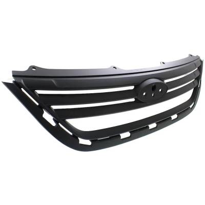 Rareelectrical - New Primed Grille Assembly Compatible With Ford Fiesta Se 4 Cyl 1.6L Fiesta S 4 Cyl 1.6L Fiesta Sel - Image 3