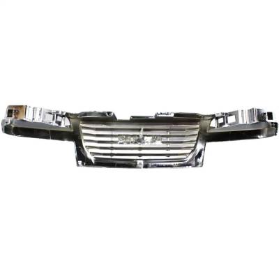 Rareelectrical - New Chrome/Black Insert Grille Assembly Compatible With Gmc Canyon Wt 4 Cyl 2.9L Canyon Z71 Sl 5 Cyl - Image 4