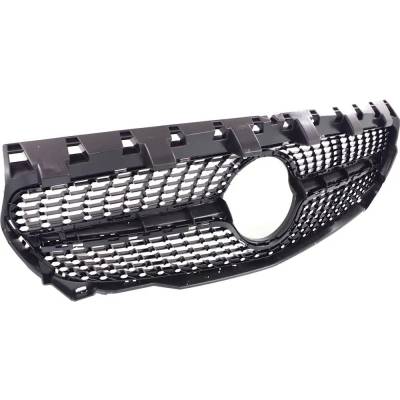 Rareelectrical - New Textured Black Grille Assembly Compatible With Mercedes Benz Cla250 4Matic 4 Cyl 2.0L Cla250 - Image 3
