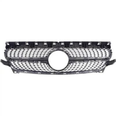 Rareelectrical - New Textured Black Grille Assembly Compatible With Mercedes Benz Cla250 4Matic 4 Cyl 2.0L Cla250 - Image 5