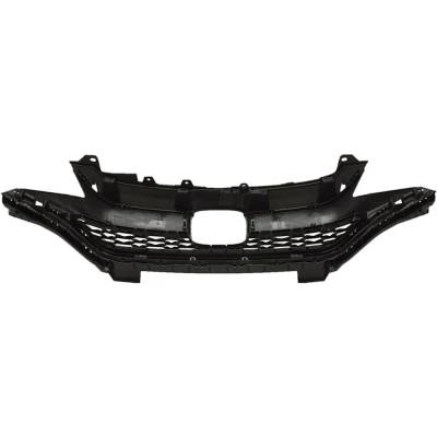 Rareelectrical - New Painted Black Grille Assembly Compatible With Honda Fit Ex 4 Cyl 1.5L Fit Dx 4 Cyl 1.5L Fit Lx 4 - Image 2