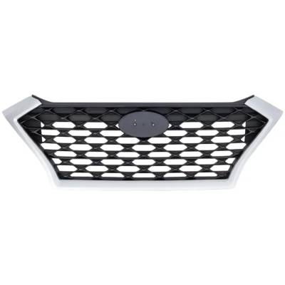 Rareelectrical - New Chrome Insert Grille Assembly Compatible With Hyundai Tucson Preferred 4 Cyl 2.4L Tucson - Image 2