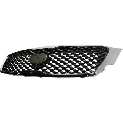 Rareelectrical - New Chrome Shell Grille Assembly Compatible With Kia Sorento Sx 4 Cyl 2.0L Sorento Sx 6 Cyl 3.3L - Image 3