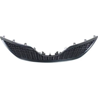 Rareelectrical - New Painted Black Grille Assembly Compatible With Toyota Camry Se 6 Cyl 3.5L Camry Se 4 Cyl 2.4L - Image 4