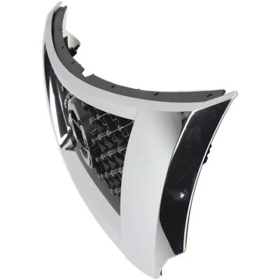 Rareelectrical - New Grille Assembly Compatible With Nissan Pathfinder S 6 Cyl 3.5L Pathfinder Sv 6 Cyl 3.5L - Image 2