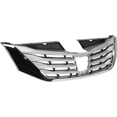Rareelectrical - New Chrome Shell Grille Assembly Compatible With Toyota Sienna Limited 6 Cyl 3.5L Sienna Xle 6 Cyl - Image 3