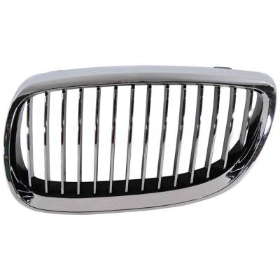 New Left Grille Assembly Compatible With Bmw X5 Xdrive35i 6 Cyl 3.0L X5 3.0Si 6 Cyl 3.0L X6 M 8 Cyl