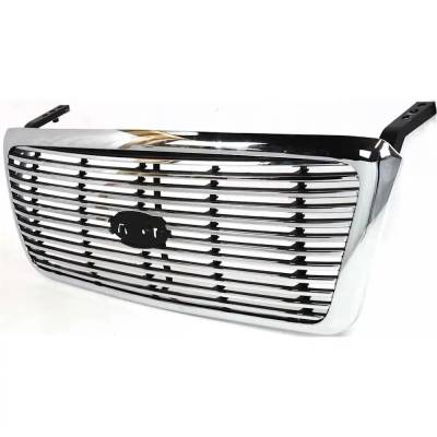 Rareelectrical - New Grille Assembly Compatible With Ford F-150 Lariat 8 Cyl 5.4L 2004-2008 By 4L3z8200da 7L3z8200ba - Image 2