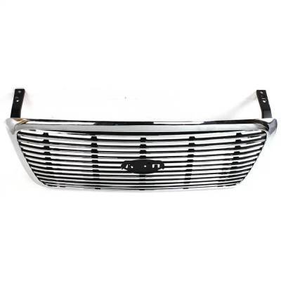 Rareelectrical - New Grille Assembly Compatible With Ford F-150 Lariat 8 Cyl 5.4L 2004-2008 By 4L3z8200da 7L3z8200ba - Image 6
