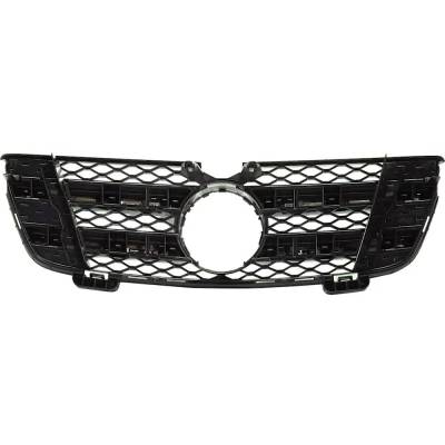 Rareelectrical - New Painted Silver Grille Assembly Compatible With Mercedes Benz Gl320 Cdi 6 Cyl 3.0L Gl320 Bluetec - Image 5