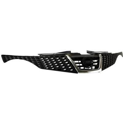 Rareelectrical - New Painted Black Grille Assembly Compatible With Nissan Juke S 4 Cyl 1.6L Juke Sl 4 Cyl 1.6L Juke - Image 3